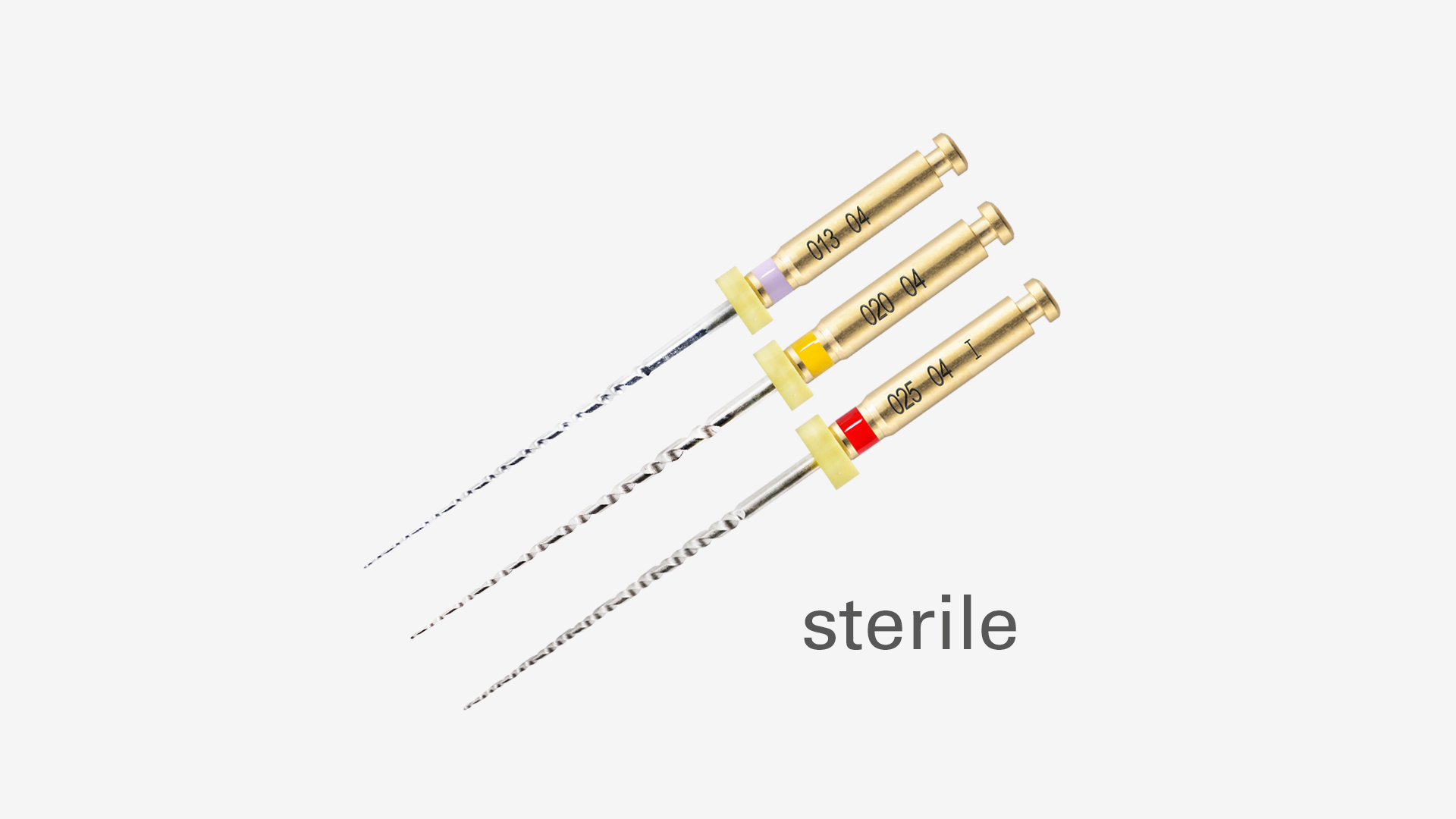 JIZAI Gleitpfad und Pre-Shaping KIT sterile NiTi-Feilen (3 Feilen / Pck) – Endodontie