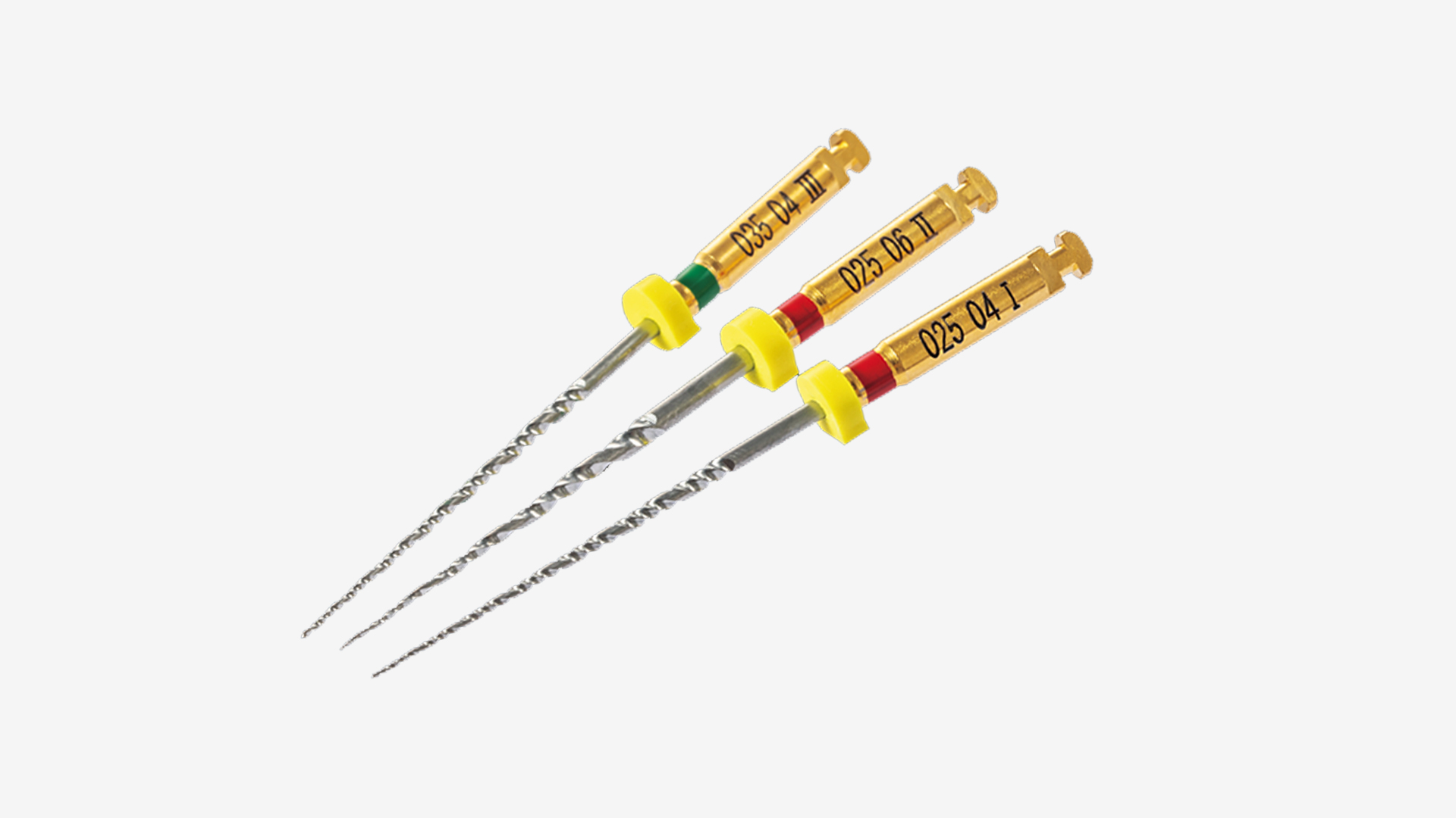 JIZAI KIT NiTi-Feilen – 1 Pack (3 Feilen / Pck) – Endondontie