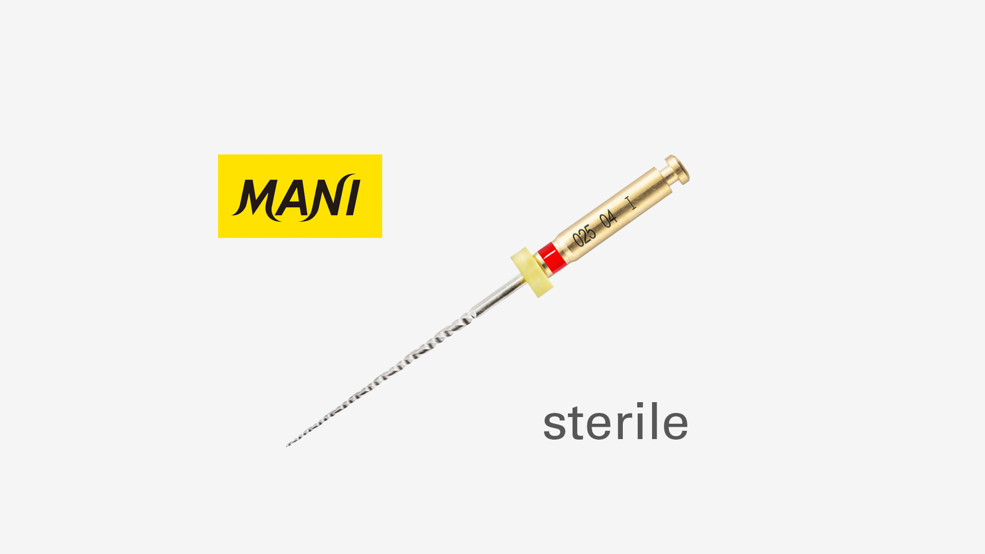 JIZAI sterile NiTi-Feilen (3 Feilen / Pck) – Endodontie