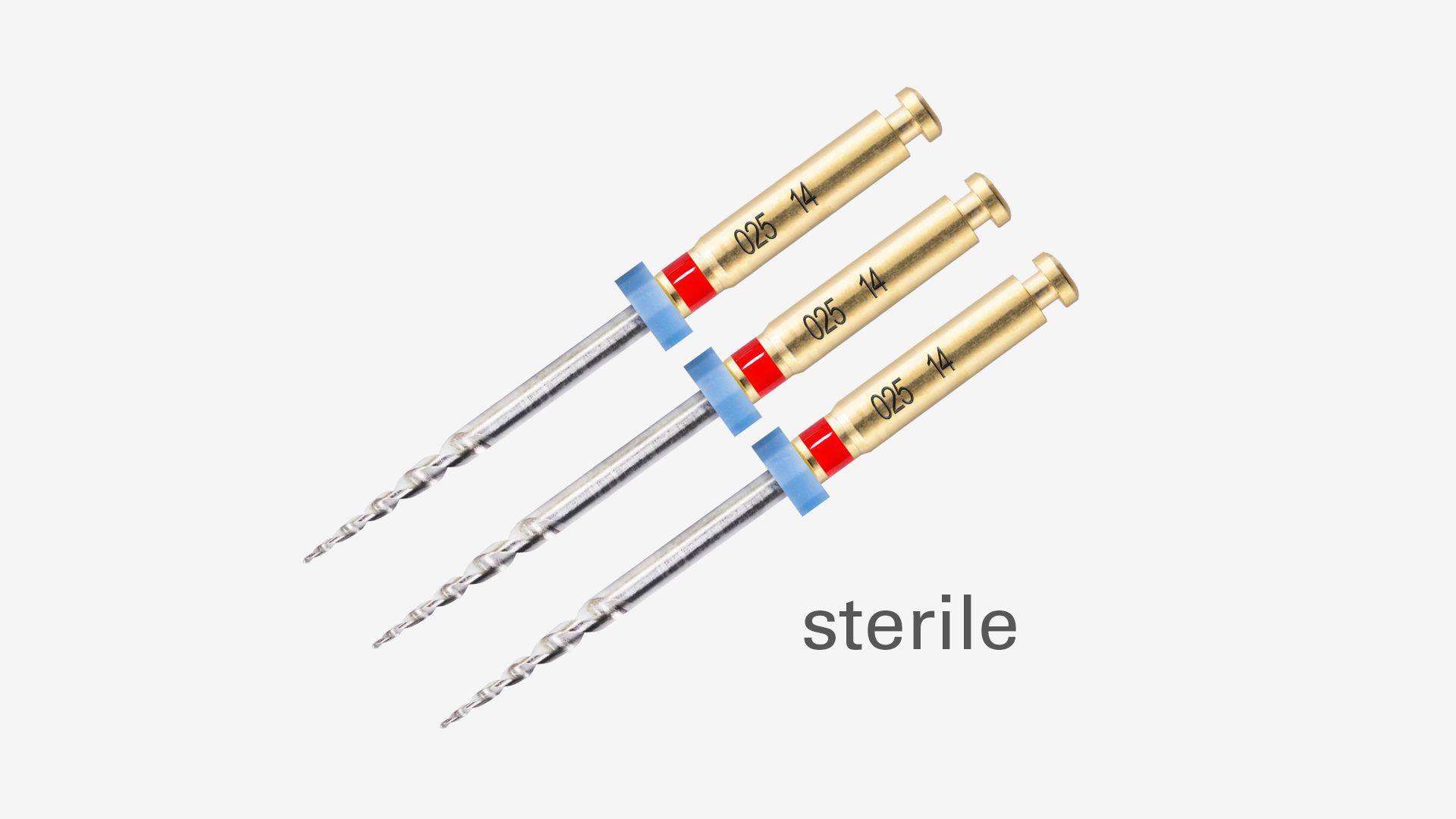 JIZAI R NiTi-Feilen – 1 Pack (3 Feilen / Pck) – Endodontie